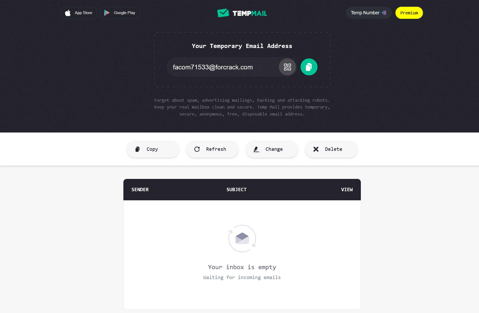 Temp Mail ORG